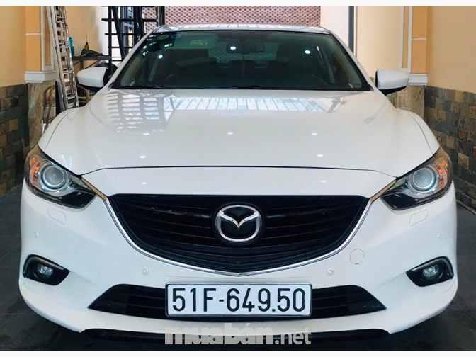 Chính chủ bán xe Mazda 6 màu trắng 2016 còn rất mới ⋆ Rao vặt mua bán ...