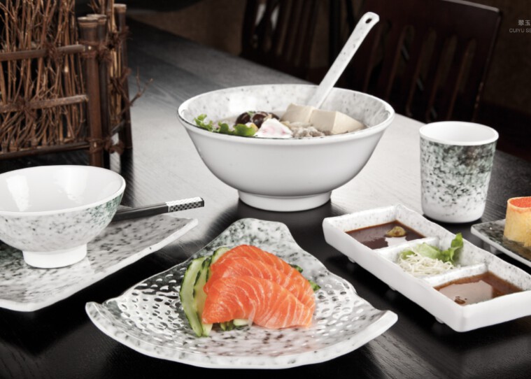 Bát đĩa melamine nên sử dụng cho nhà hàng, quán ăn nào?