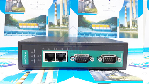 NPort IA5250A: Bộ chuyển đổi 2 cổng RS232/422/485 sang Ethernet