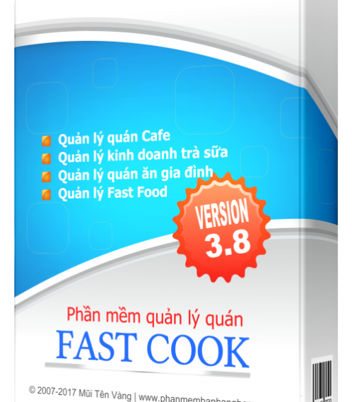 Phần mềm quản lý quán miễn phí Fast Cook
