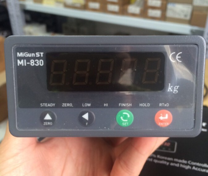 Đầu cân điện tử MI830 sản xuất tại Migun – Hàn Quốc. ứng dụng cho cân bồn, cân trạm trộn, cân đóng bao…