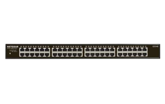 GS348: Switch 48 cổng Gigabit Ethernet.