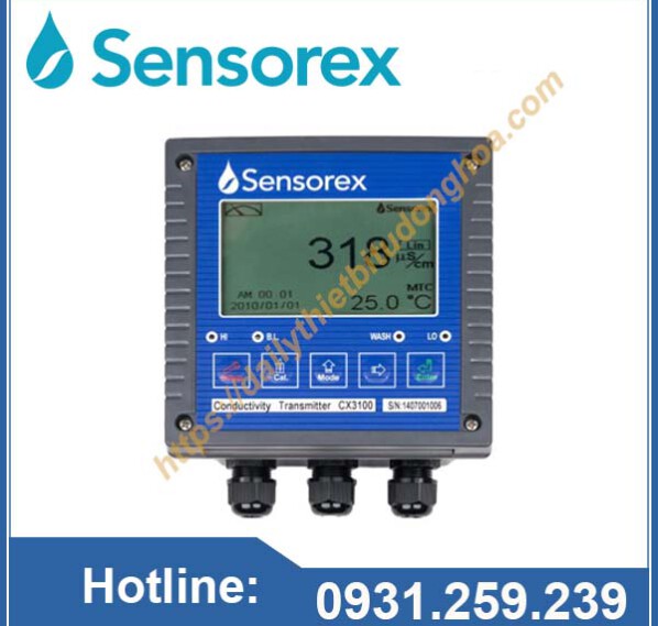 Bộ điều khiển pH Sensorex tại Việt Nam