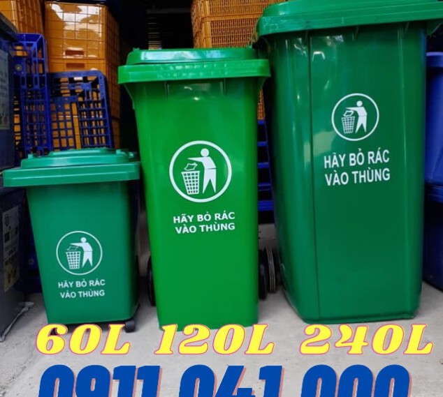 Thùng rác 40lit thích hợp dùng phân loại rác tại nhà
