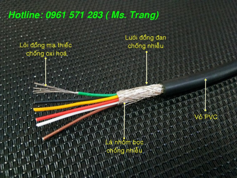 Dây tín hiệu 24AWG – Altek Kabel shield control cable