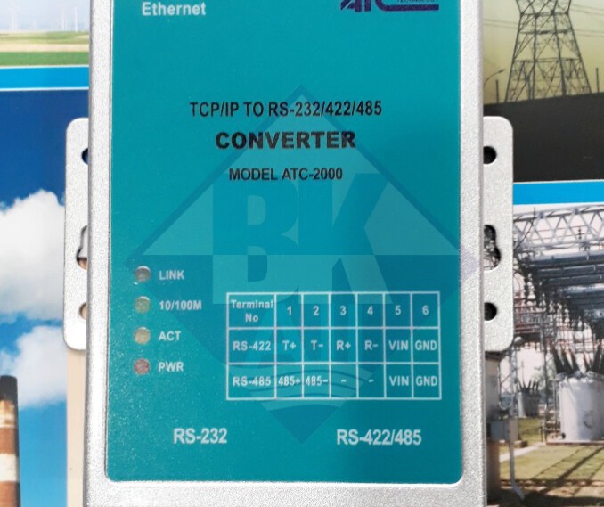 ATC-2000: Bộ chuyển đổi tín hiệu RS232/485/422 sang TCP/IP
