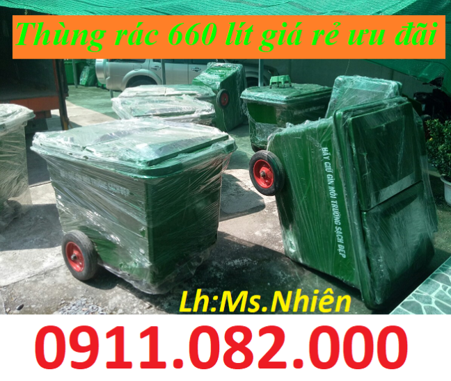 Thùng rác giá rẻ tại cần thơ, nơi cung cấp thùng rác 120L 240L giá rẻ- lh 0911082000