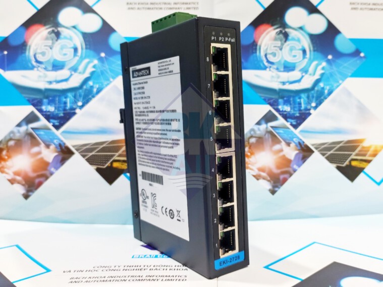 EKI-2728-CE: Switch công nghiệp Ethernet không được quản lý 8GE