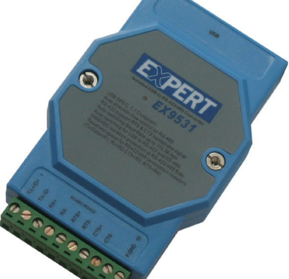 EX9531: Bộ chuyển đổi tín hiệu từ USB sang RS485/RS422