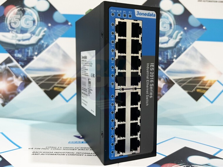 IES2016-16T: 16 Port Unmanaged Industrial Ethernet Switch