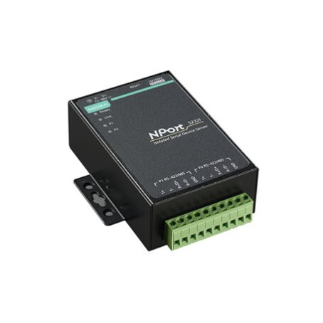 NPort 5232I: 2-port RS-422/485 Device Server with 2 kV optical Isolation