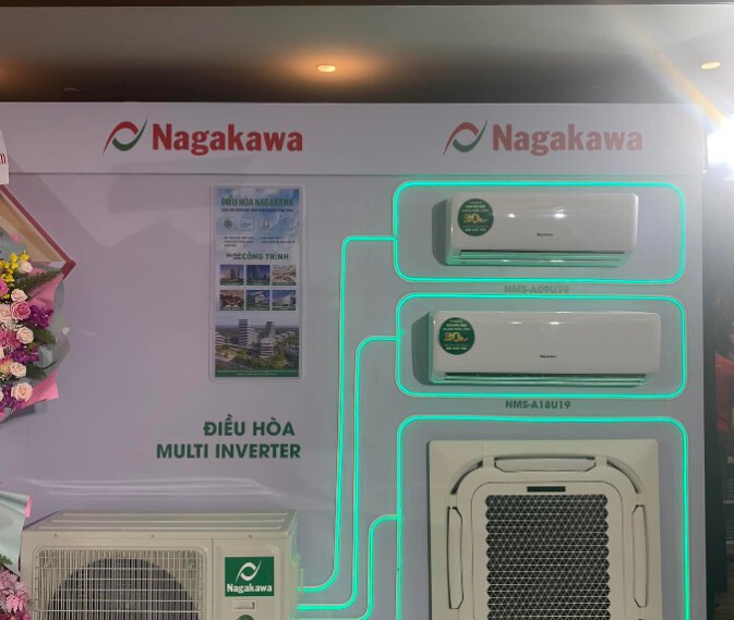 Máy lạnh Nagakawa và những cải tiến không ngờ
