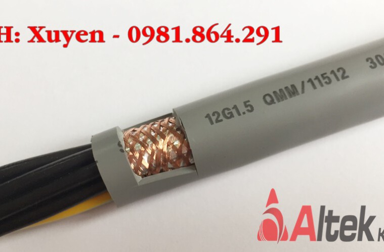 Dây cáp điện lõi đồng mềm 12×1.0mm2 hàng chính hãng giá rẻ