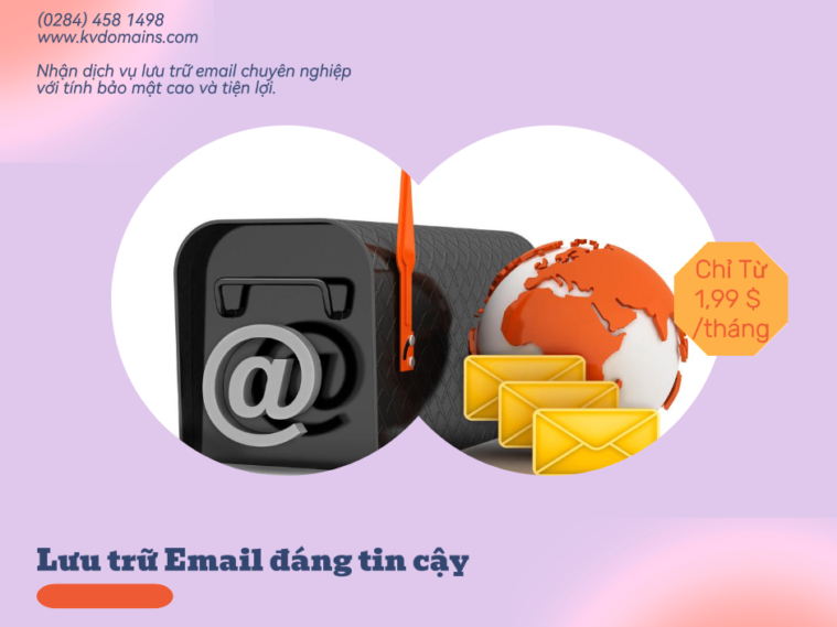 Dịch vụ Email chuyên nghiệp của KVDomains