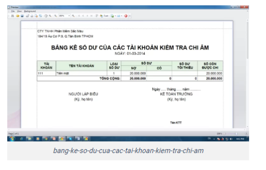 Phần mềm kế toán SThink Accounting